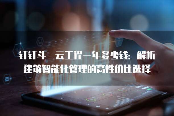 钉钉斗栱云工程一年多少钱:解析建筑智能化管理的高性价比选择