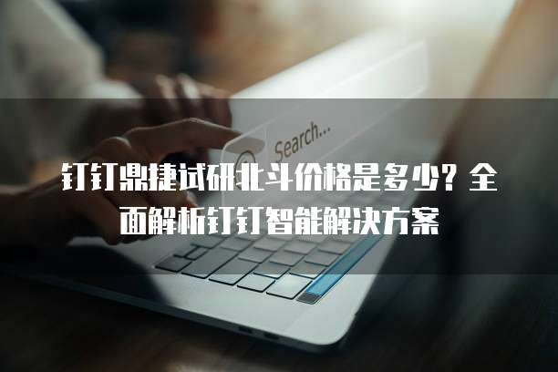 钉钉鼎捷试研北斗价格是多少？全面解析钉钉智能解决方案