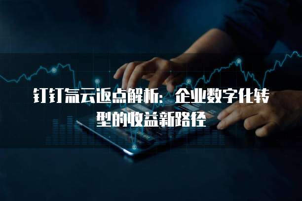 钉钉氚云返点解析：企业数字化转型的收益新路径
