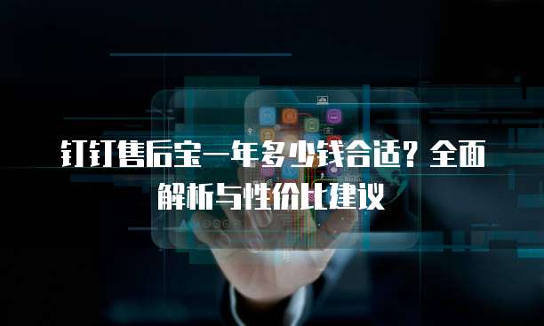 钉钉售后宝一年多少钱合适？全面解析与性价比建议