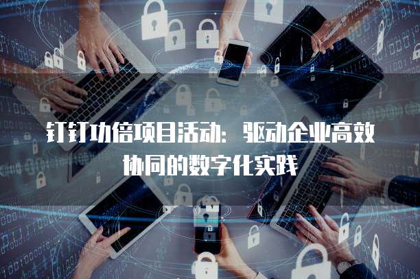 钉钉功倍项目活动:驱动企业高效协同的数字化实践