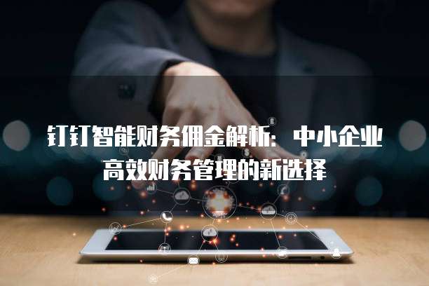 钉钉智能财务佣金解析:中小企业高效财务管理的新选择
