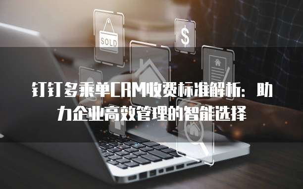 钉钉多乘单CRM收费标准解析:助力企业高效管理的智能选择