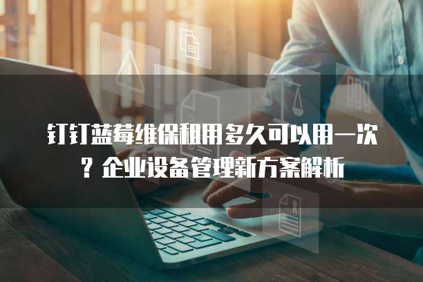 钉钉蓝莓维保租用多久可以用一次?企业设备管理新方案解析