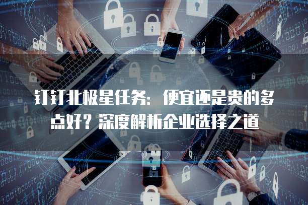 钉钉北极星任务:便宜还是贵的多点好?深度解析企业选择之道