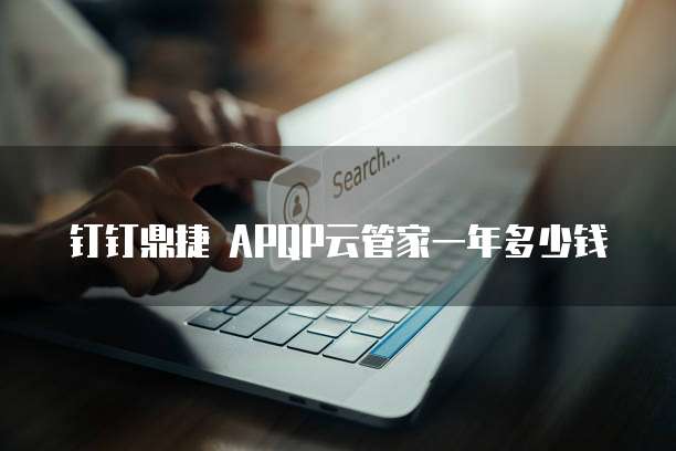 钉钉鼎捷 APQP云管家一年多少钱