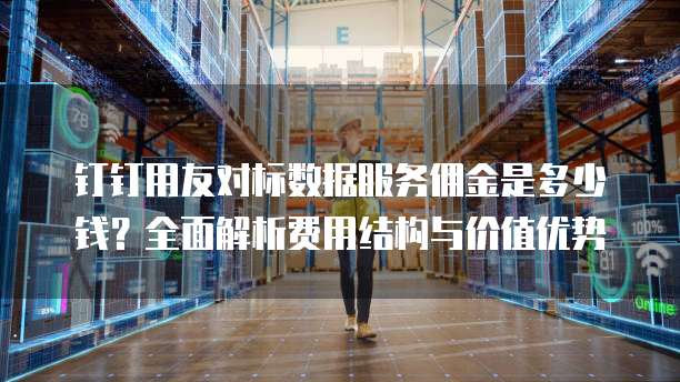 钉钉用友对标数据服务佣金是多少钱？全面解析费用结构与价值优势