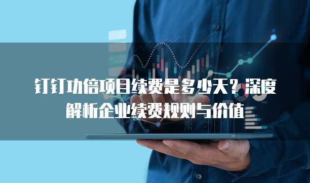 钉钉功倍项目续费是多少天？深度解析企业续费规则与价值