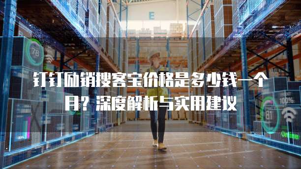 钉钉励销搜客宝价格是多少钱一个月?深度解析与实用建议