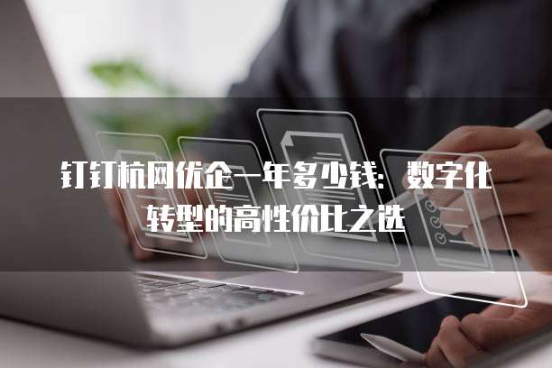 钉钉杭网优企一年多少钱:数字化转型的高性价比之选