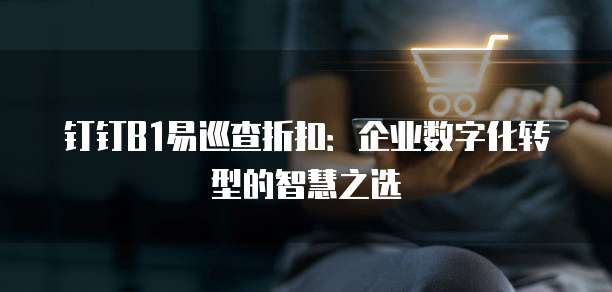 钉钉B1易巡查折扣:企业数字化转型的智慧之选