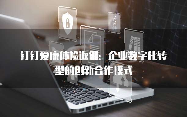 钉钉爱康体检返佣：企业数字化转型的创新合作模式