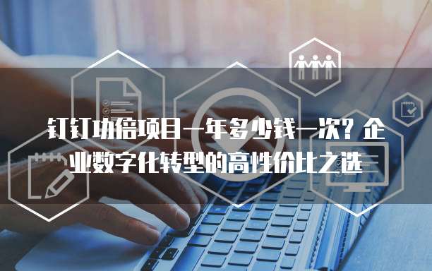 钉钉功倍项目一年多少钱一次?企业数字化转型的高性价比之选