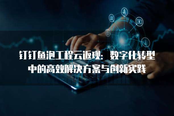 钉钉鱼泡工程云返现：数字化转型中的高效解决方案与创新实践