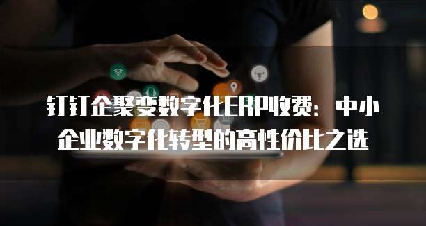 钉钉企聚变数字化ERP收费:中小企业数字化转型的高性价比之选