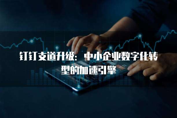 钉钉支道升级:中小企业数字化转型的加速引擎