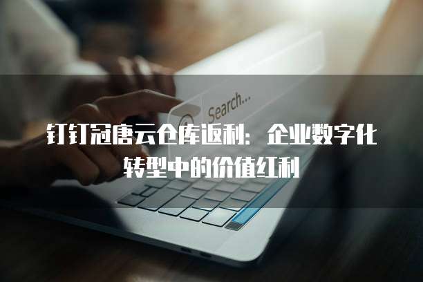 钉钉冠唐云仓库返利:企业数字化转型中的价值红利
