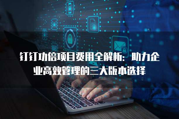 钉钉功倍项目费用全解析：助力企业高效管理的三大版本选择