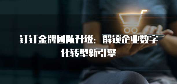 钉钉金牌团队升级:解锁企业数字化转型新引擎