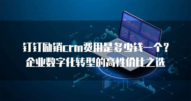 钉钉励销crm费用是多少钱一个?企业数字化转型的高性价比之选