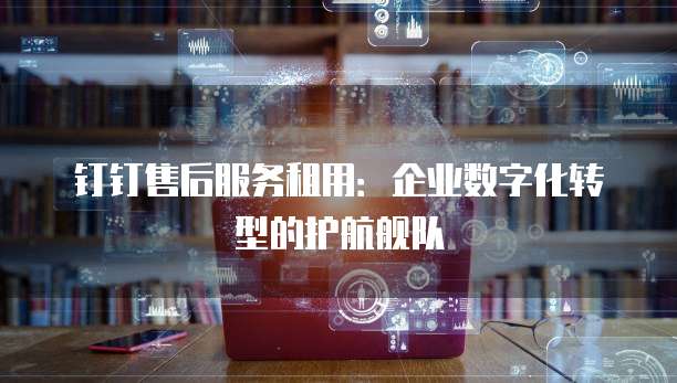 钉钉售后服务租用:企业数字化转型的护航舰队