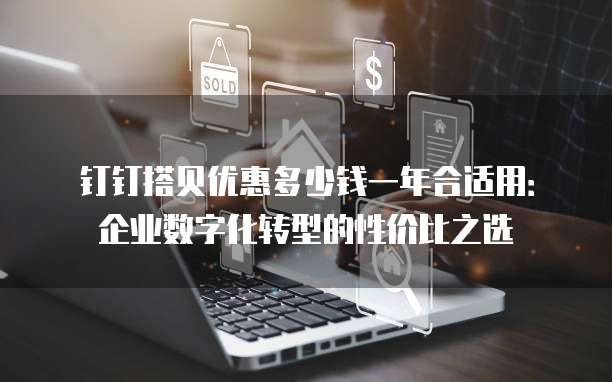 钉钉搭贝优惠多少钱一年合适用：企业数字化转型的性价比之选
