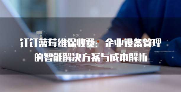 钉钉蓝莓维保收费：企业设备管理的智能解决方案与成本解析