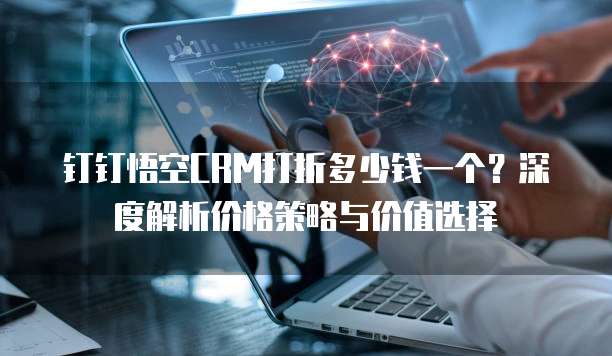 钉钉悟空CRM打折多少钱一个？深度解析价格策略与价值选择