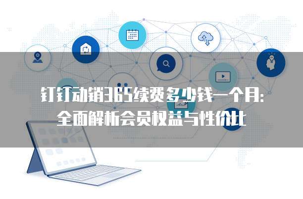 钉钉动销365续费多少钱一个月:全面解析会员权益与性价比