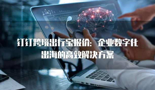 钉钉跨境出行宝报价:企业数字化出海的高效解决方案