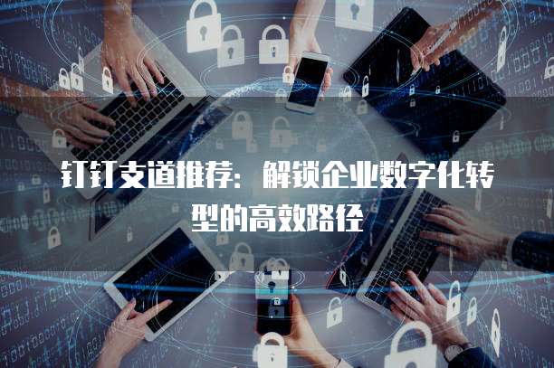 钉钉支道推荐:解锁企业数字化转型的高效路径