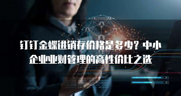 钉钉金蝶进销存价格是多少?中小企业业财管理的高性价比之选