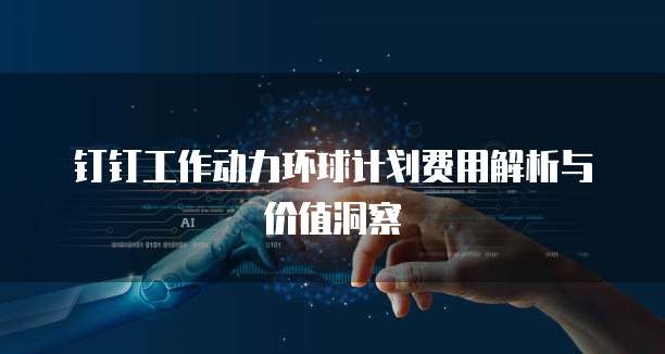 钉钉工作动力环球计划费用解析与价值洞察