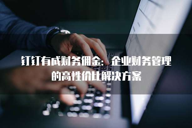 钉钉有成财务佣金:企业财务管理的高性价比解决方案