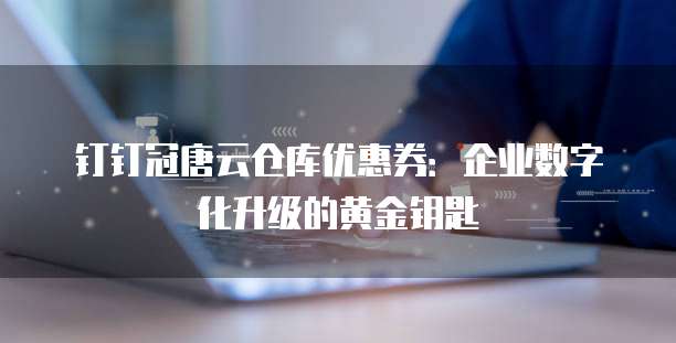钉钉冠唐云仓库优惠券:企业数字化升级的黄金钥匙