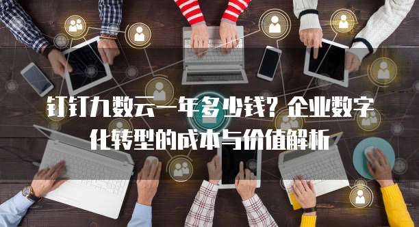 钉钉九数云一年多少钱?企业数字化转型的成本与价值解析