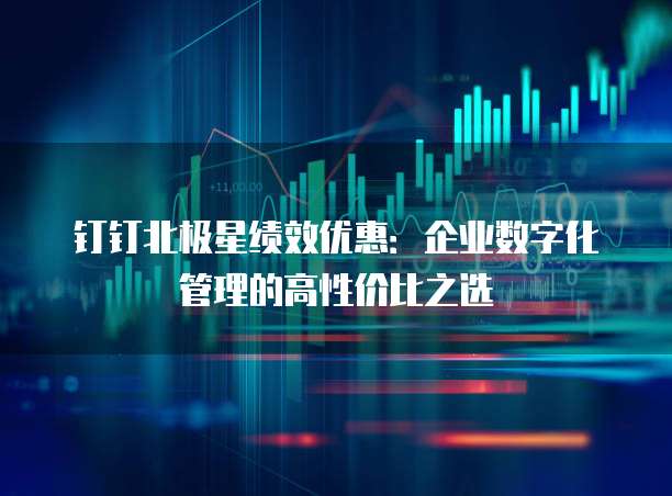 钉钉北极星绩效优惠：企业数字化管理的高性价比之选
