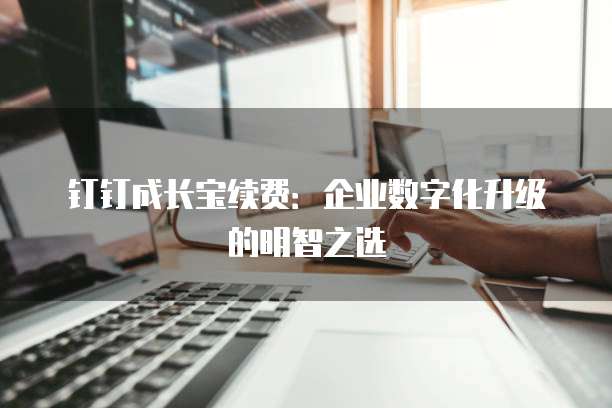 钉钉成长宝续费：企业数字化升级的明智之选