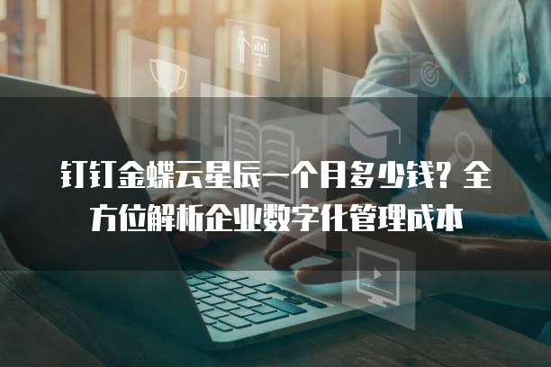 钉钉金蝶云星辰一个月多少钱?全方位解析企业数字化管理成本