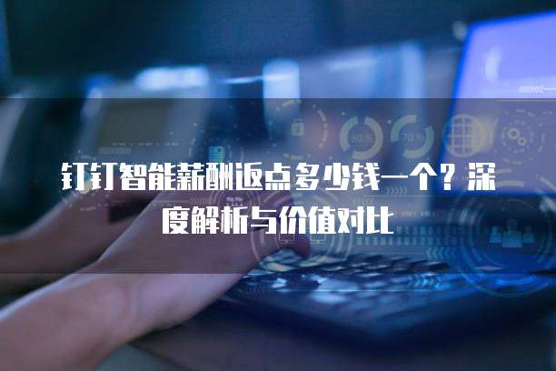 钉钉智能薪酬返点多少钱一个？深度解析与价值对比
