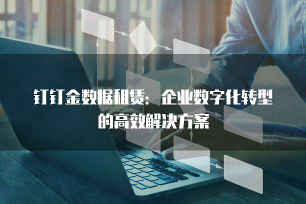 钉钉金数据租赁：企业数字化转型的高效解决方案
