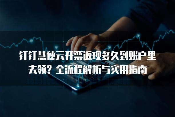 钉钉慧穗云开票返现多久到账户里去领?全流程解析与实用指南