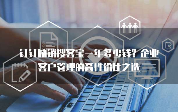 钉钉励销搜客宝一年多少钱？企业客户管理的高性价比之选