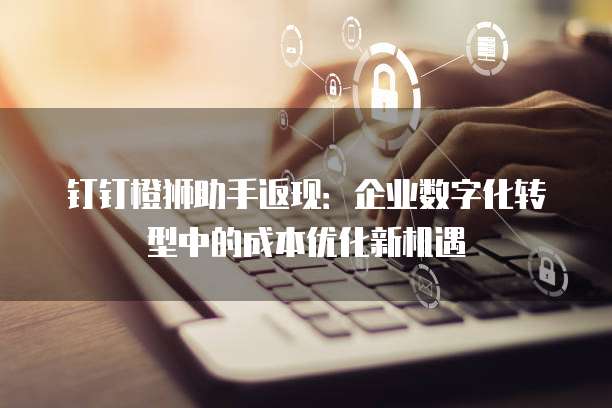 钉钉橙狮助手返现：企业数字化转型中的成本优化新机遇