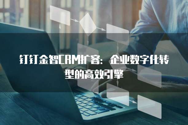 钉钉金智CRM扩容:企业数字化转型的高效引擎