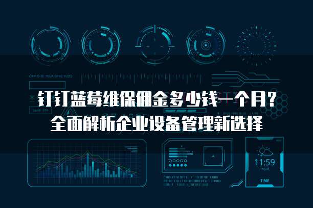 钉钉蓝莓维保佣金多少钱一个月?全面解析企业设备管理新选择