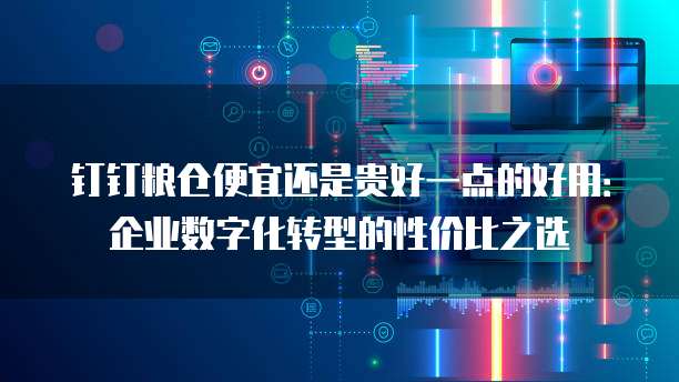 钉钉粮仓便宜还是贵好一点的好用：企业数字化转型的性价比之选