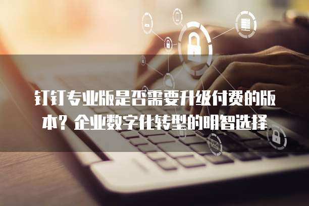 钉钉专业版是否需要升级付费的版本?企业数字化转型的明智选择
