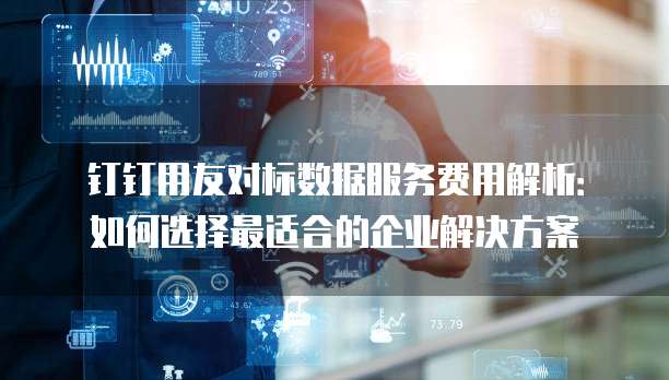 钉钉用友对标数据服务费用解析:如何选择最适合的企业解决方案
