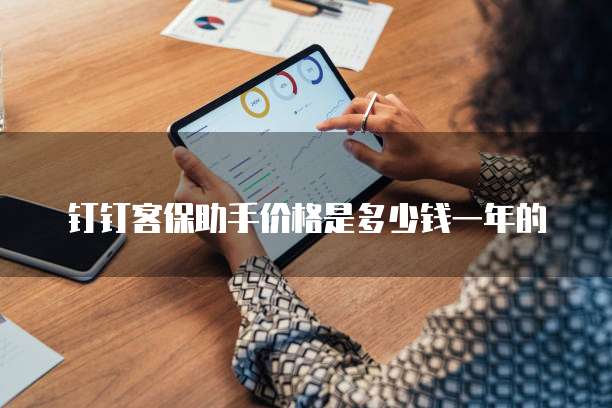 钉钉客保助手价格是多少钱一年的